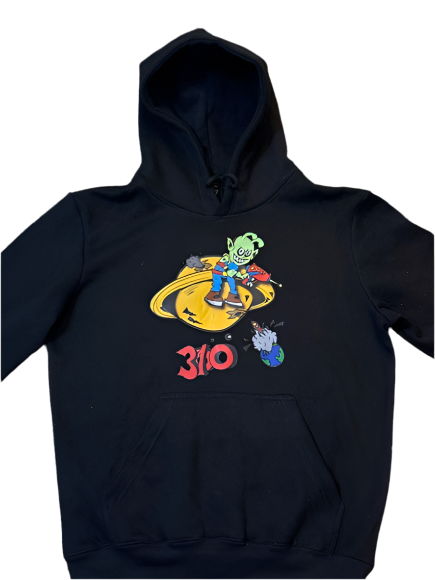 3100 Brand - Black hoodie
