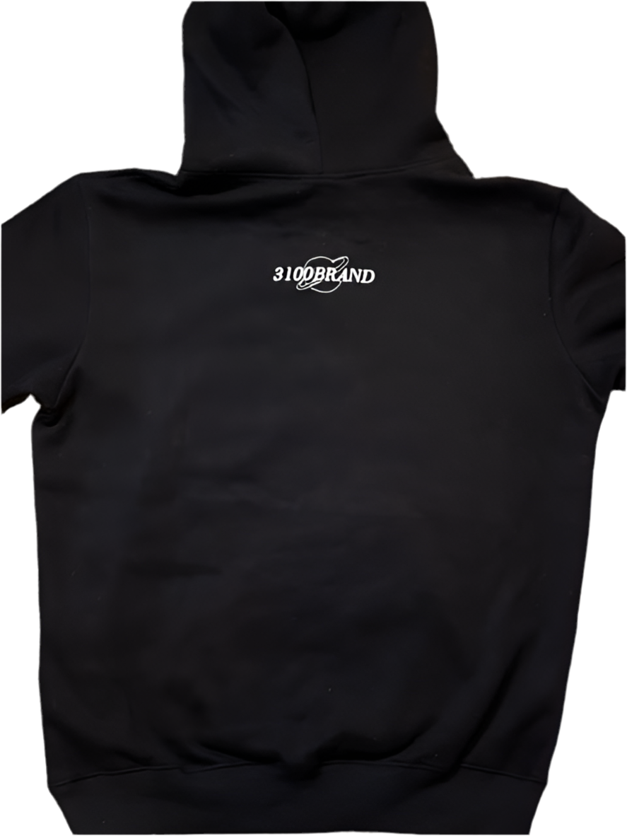 3100 Brand - Black hoodie