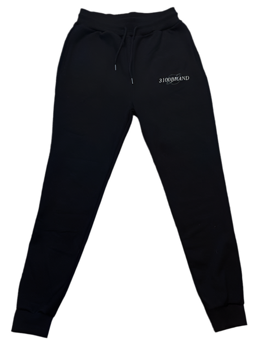 3100 Brand-Black Sweatpants